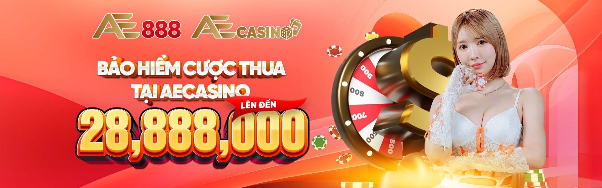 Bảo hiểm hoàn tiền AE888, nhận lại đến 28,888,000 VND khi thua